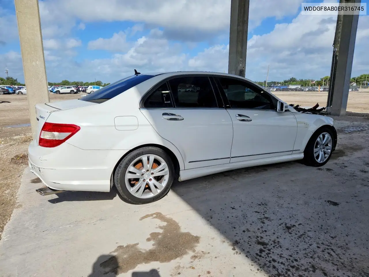 WDDGF8AB0ER316745 2014 Mercedes-Benz C 300 4Matic
