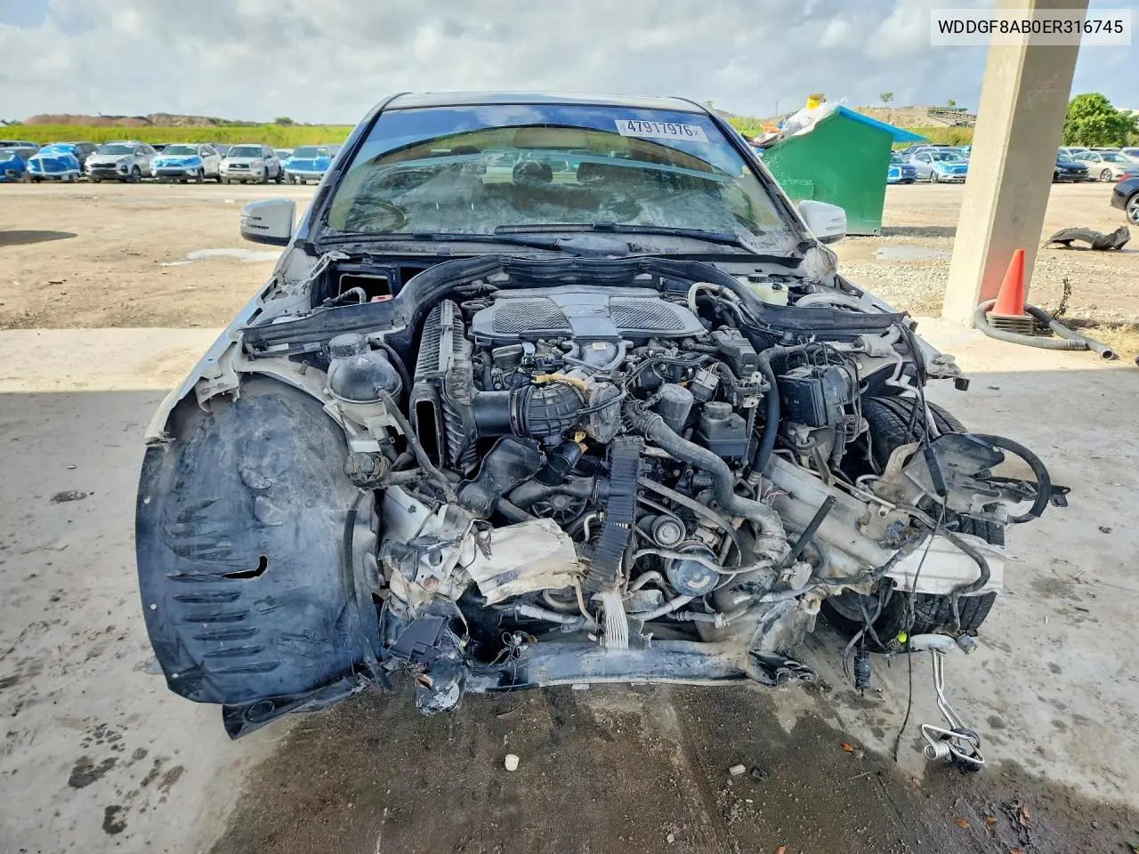WDDGF8AB0ER316745 2014 Mercedes-Benz C 300 4Matic