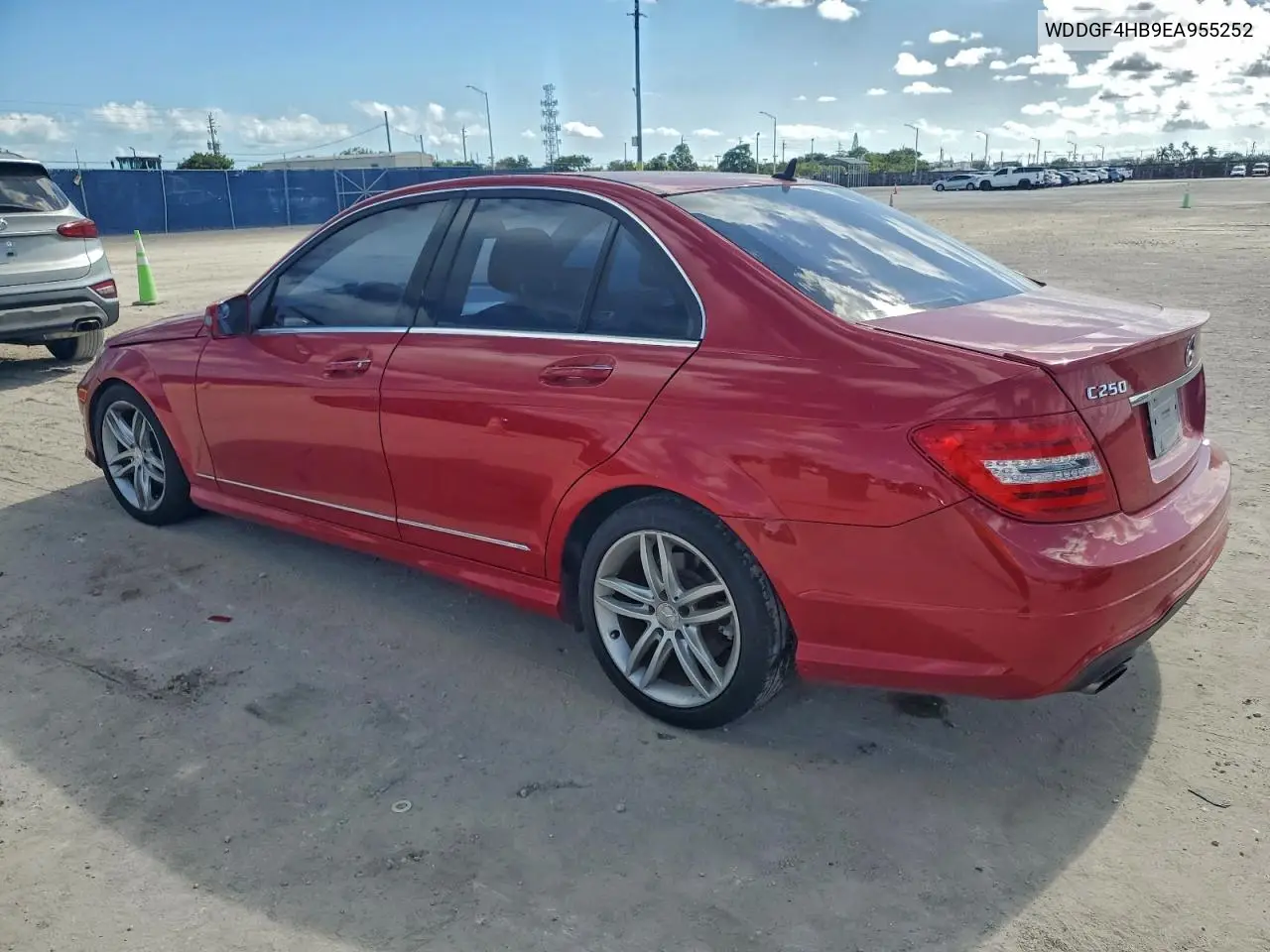 WDDGF4HB9EA955252 2014 Mercedes-Benz C 250