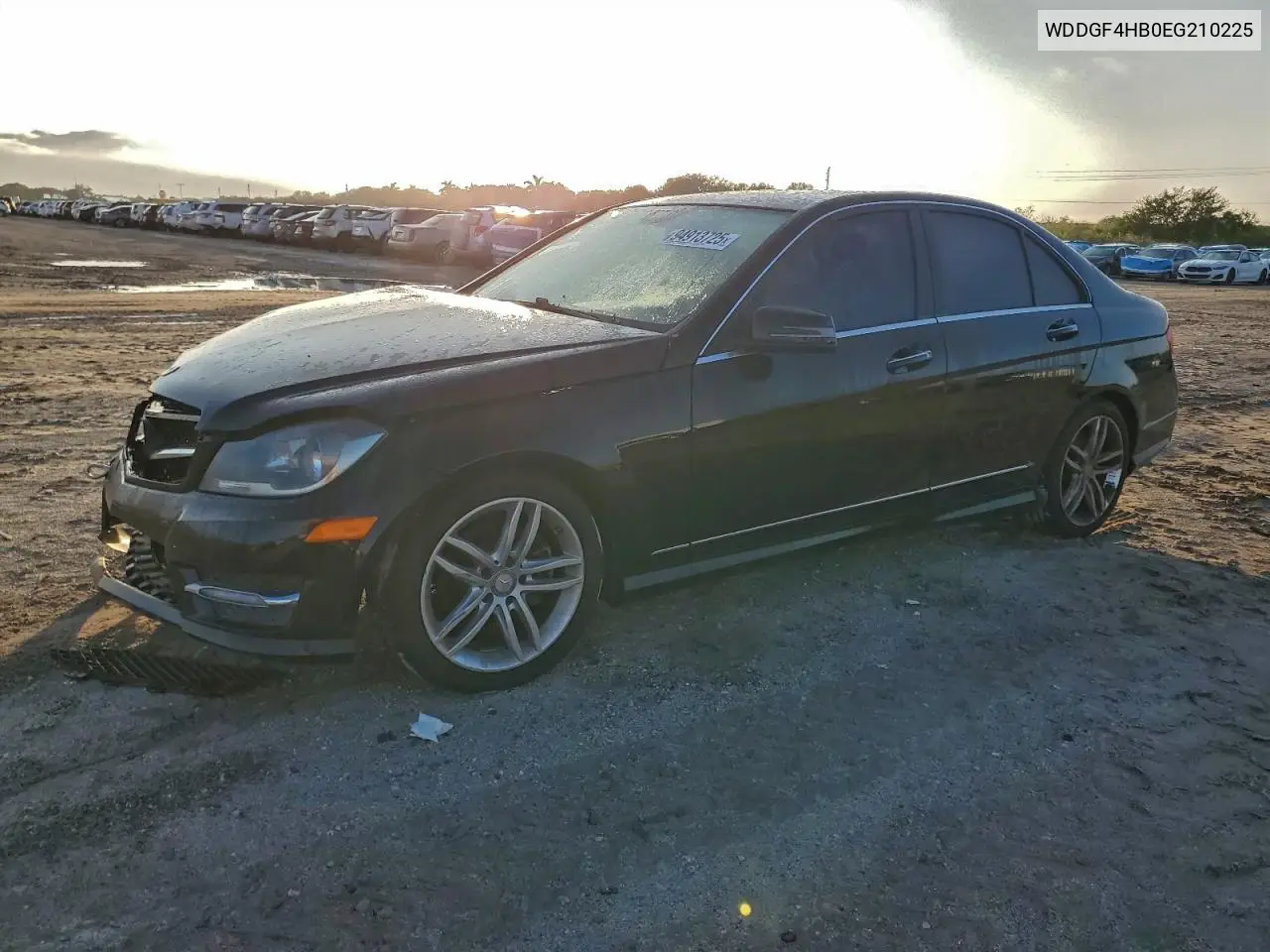 WDDGF4HB0EG210225 2014 Mercedes-Benz C 250