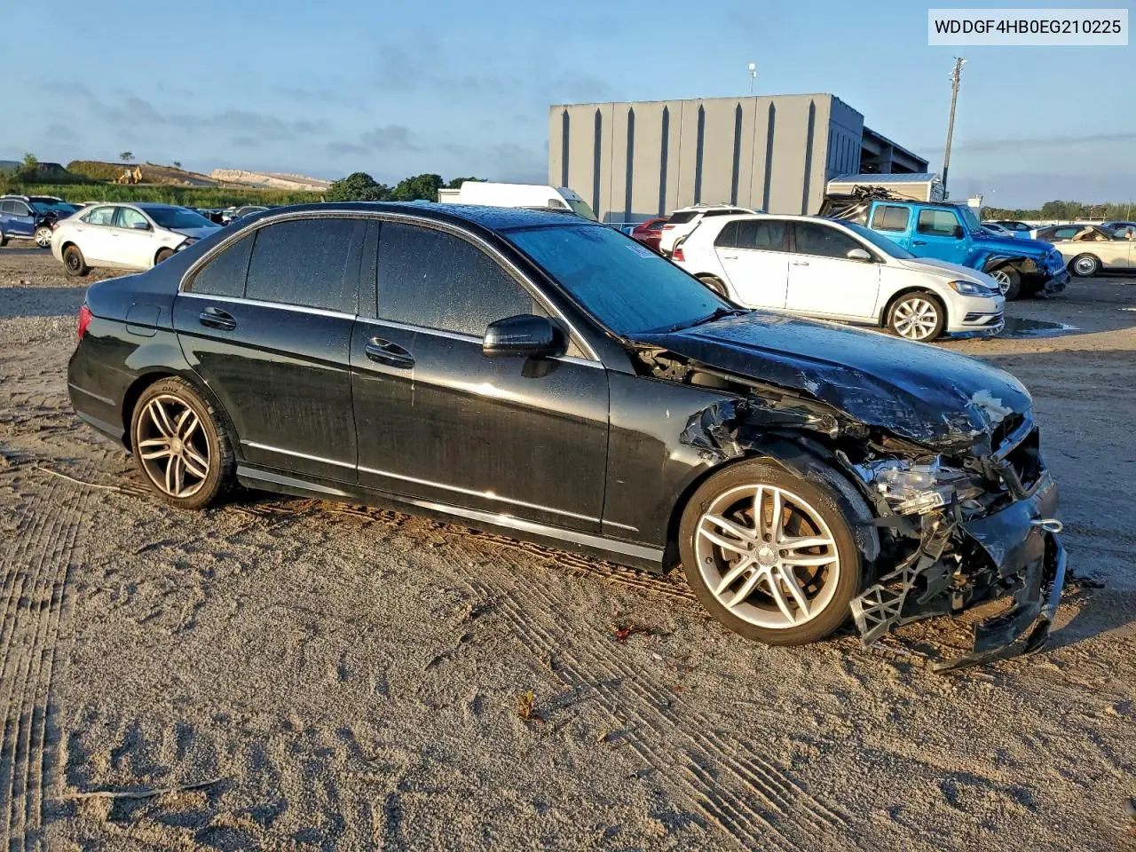 WDDGF4HB0EG210225 2014 Mercedes-Benz C 250