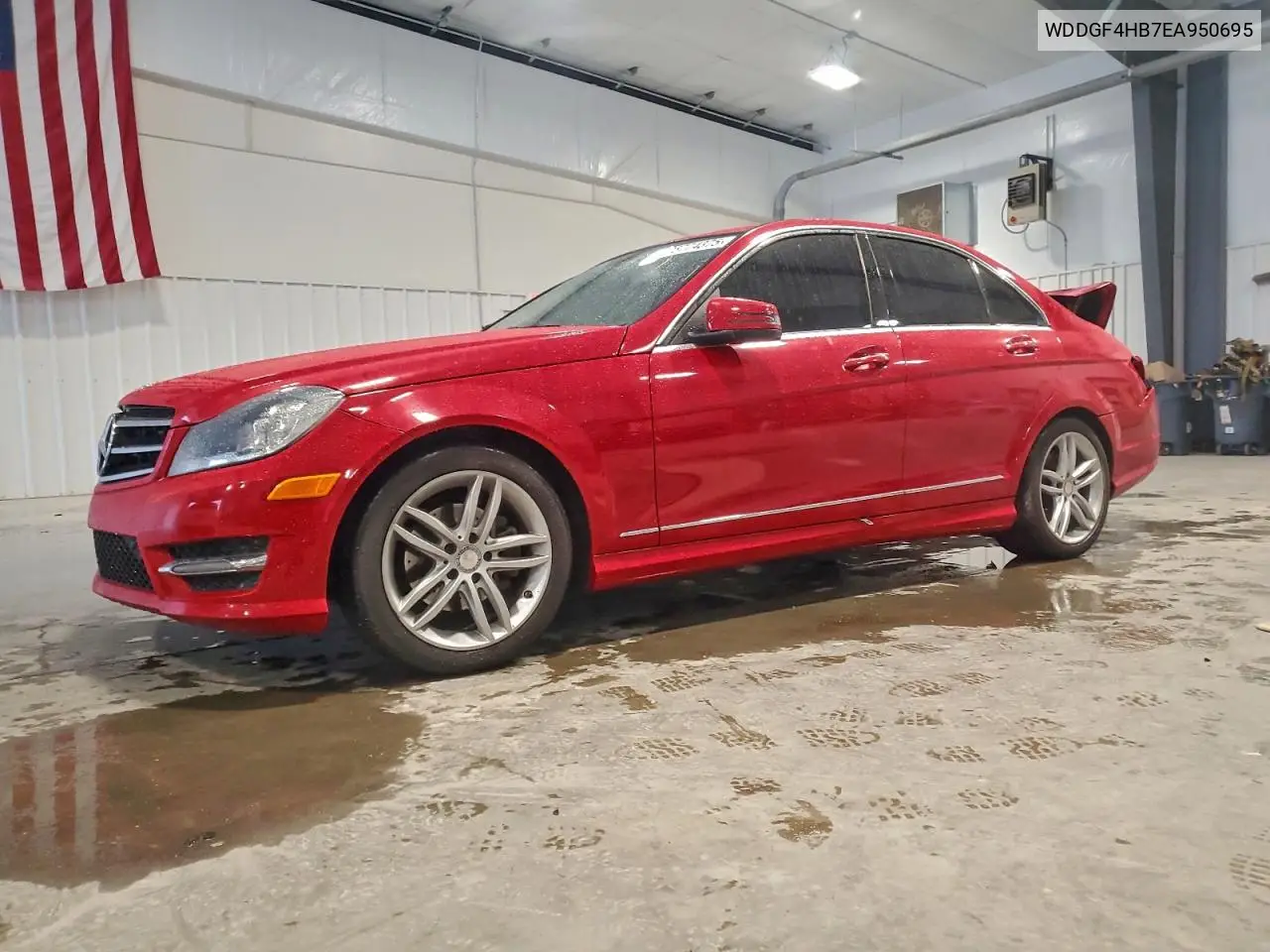 WDDGF4HB7EA950695 2014 Mercedes-Benz C 250