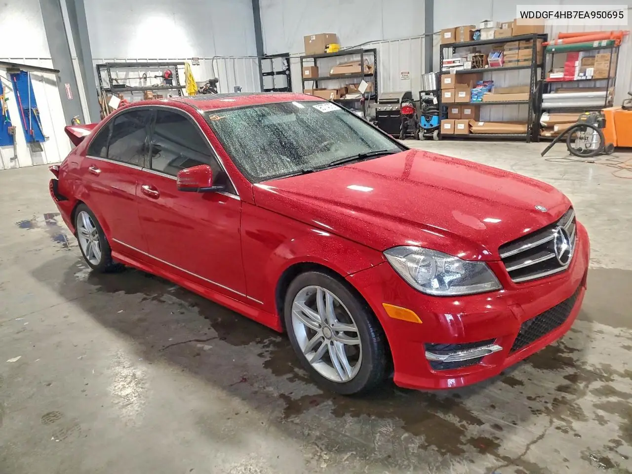 WDDGF4HB7EA950695 2014 Mercedes-Benz C 250