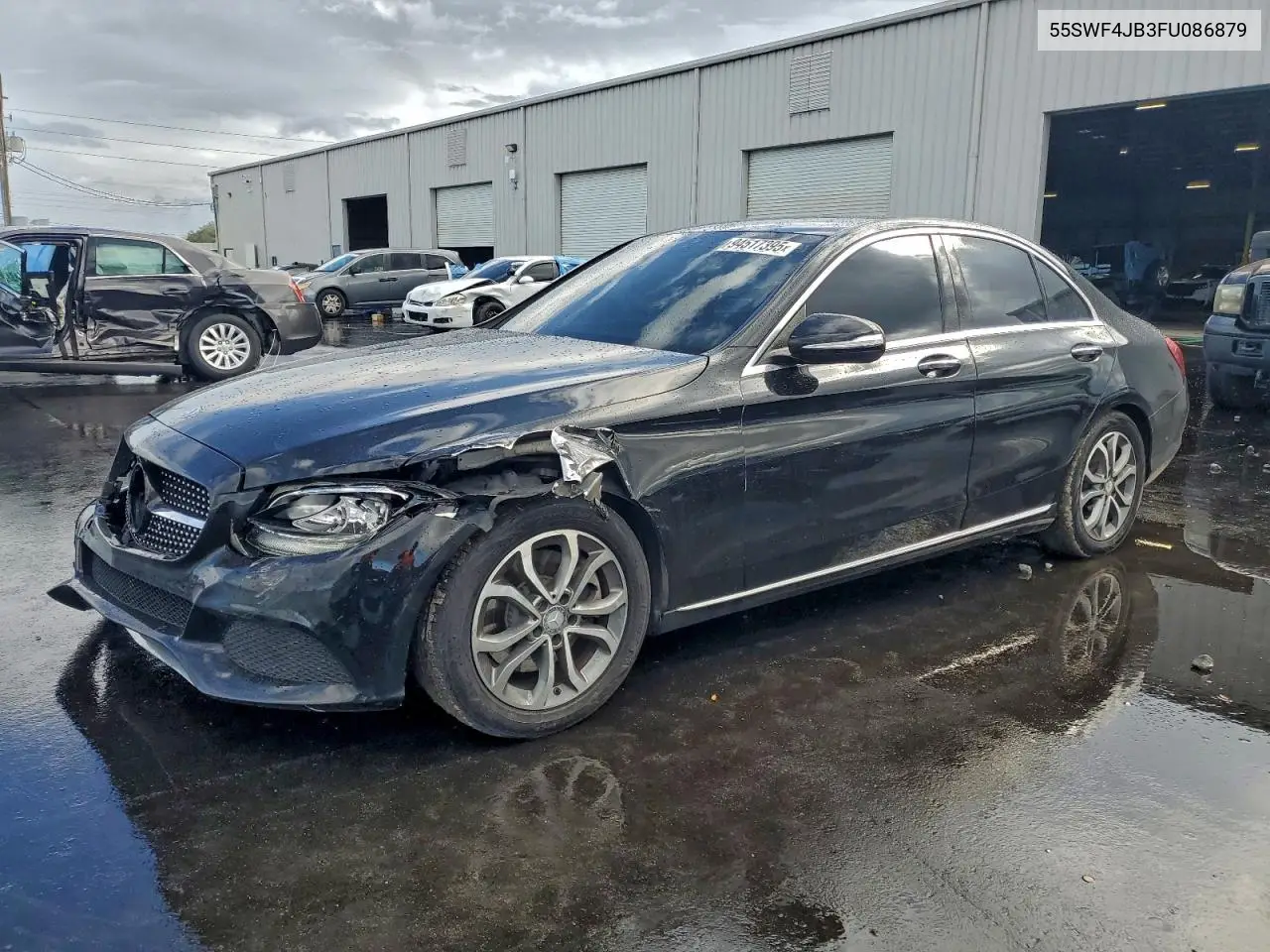 55SWF4JB3FU086879 2015 Mercedes-Benz C 300