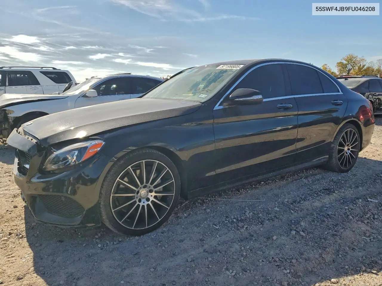 55SWF4JB9FU046208 2015 Mercedes-Benz C 300