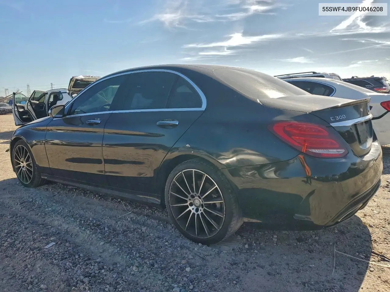 55SWF4JB9FU046208 2015 Mercedes-Benz C 300