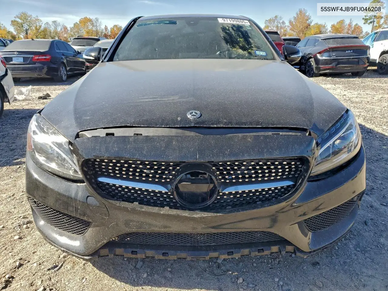 55SWF4JB9FU046208 2015 Mercedes-Benz C 300