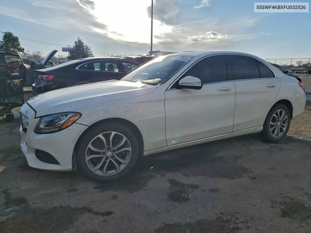 55SWF4KBXFU032526 2015 Mercedes-Benz C 300 4Matic