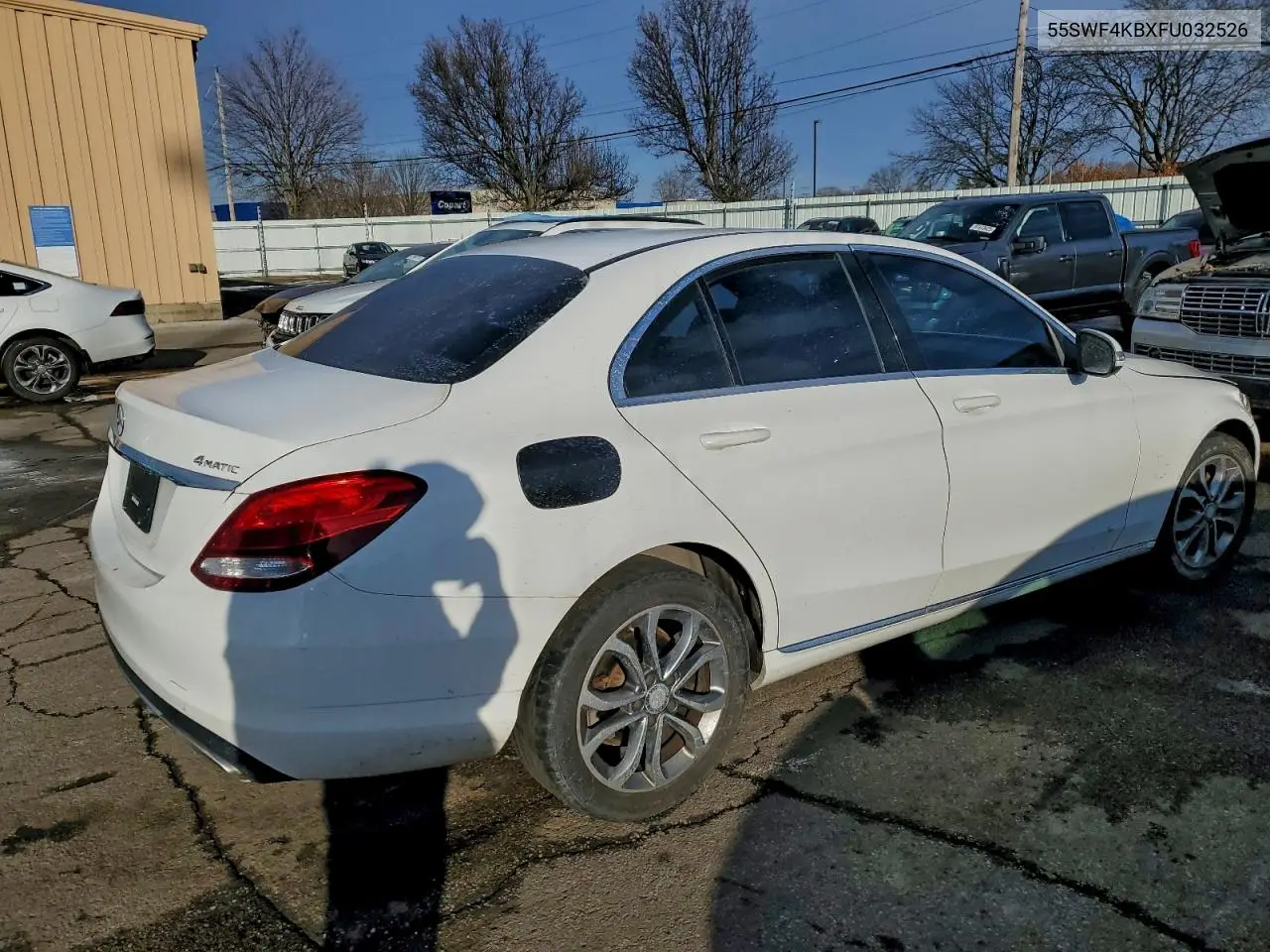 55SWF4KBXFU032526 2015 Mercedes-Benz C 300 4Matic