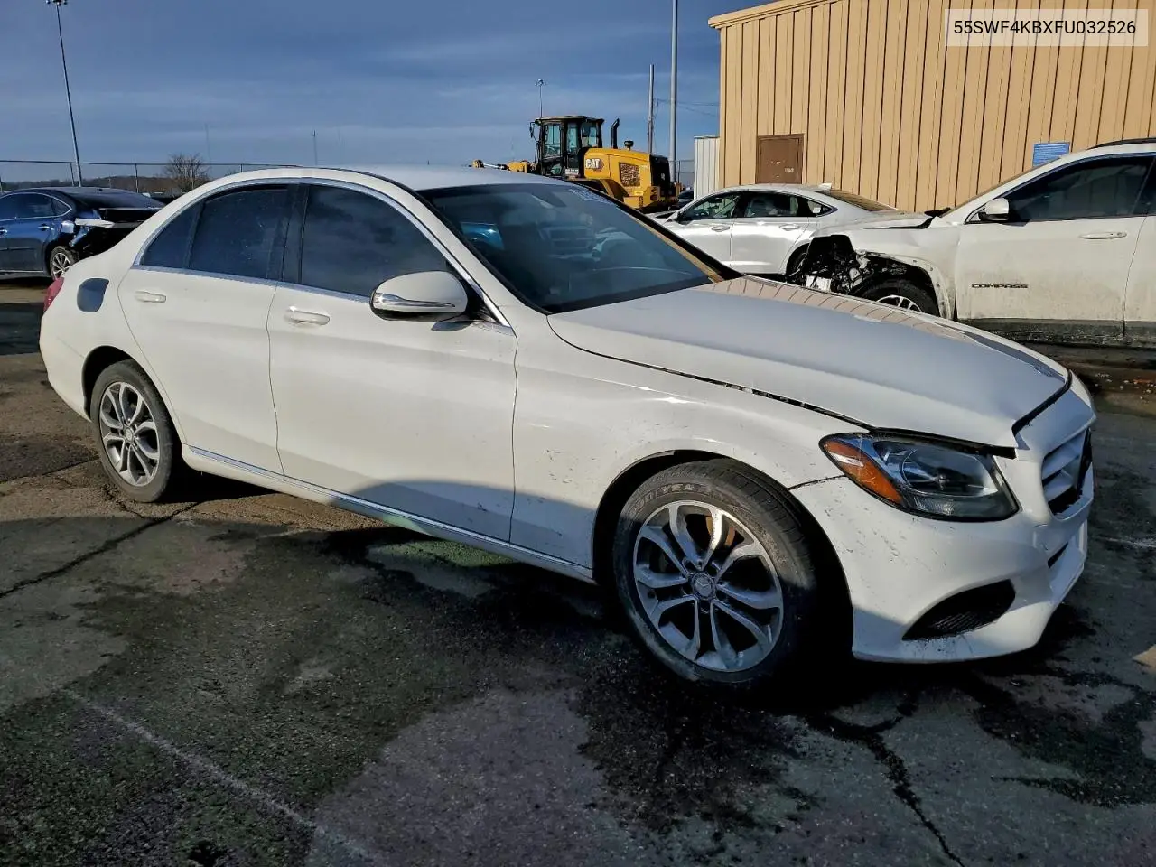 55SWF4KBXFU032526 2015 Mercedes-Benz C 300 4Matic