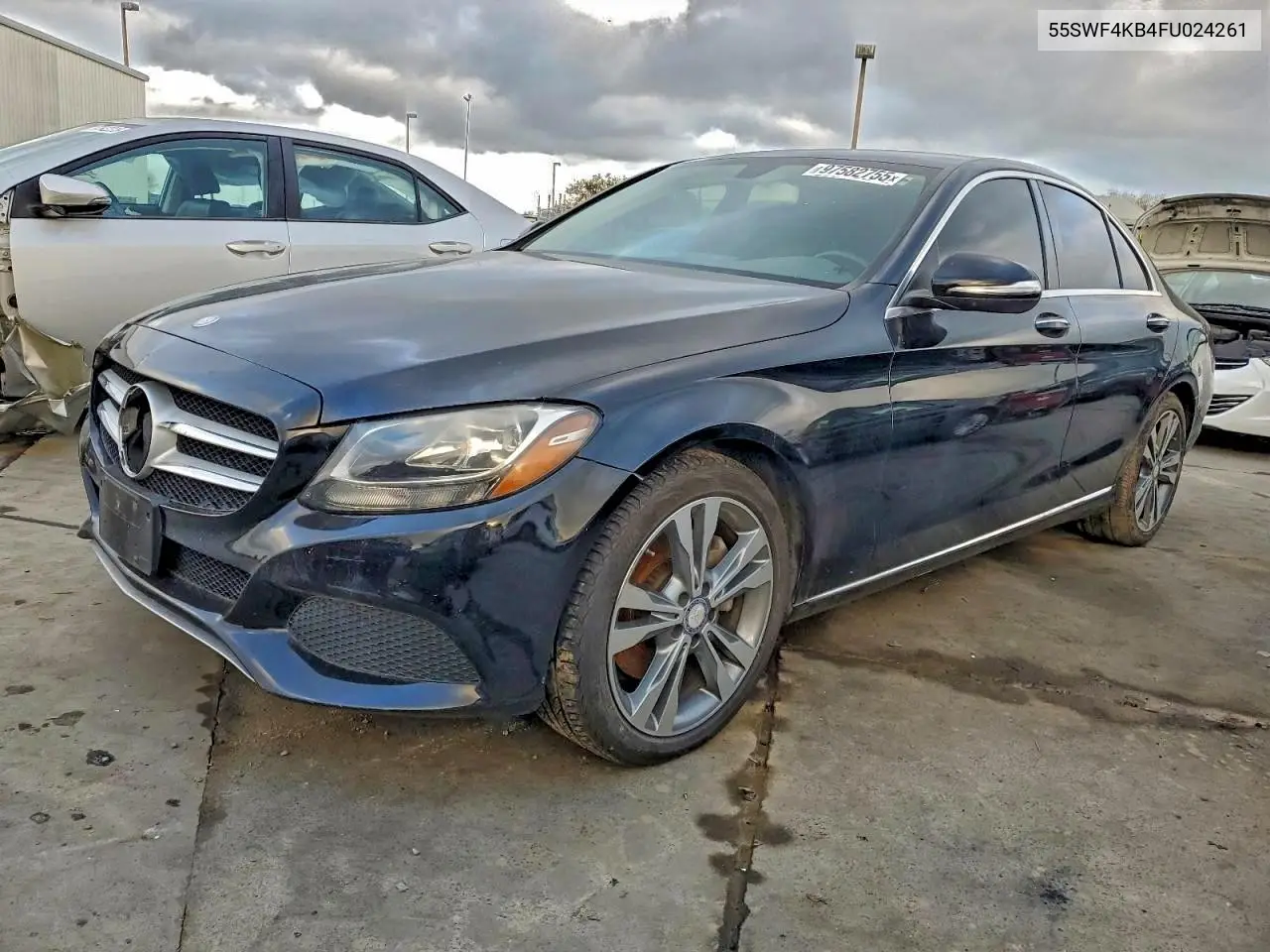 55SWF4KB4FU024261 2015 Mercedes-Benz C 300 4Matic