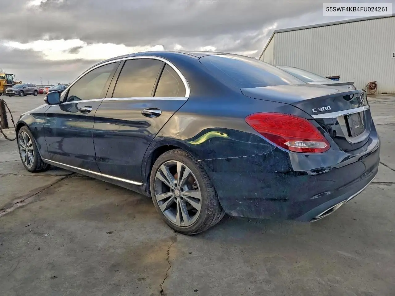 55SWF4KB4FU024261 2015 Mercedes-Benz C 300 4Matic