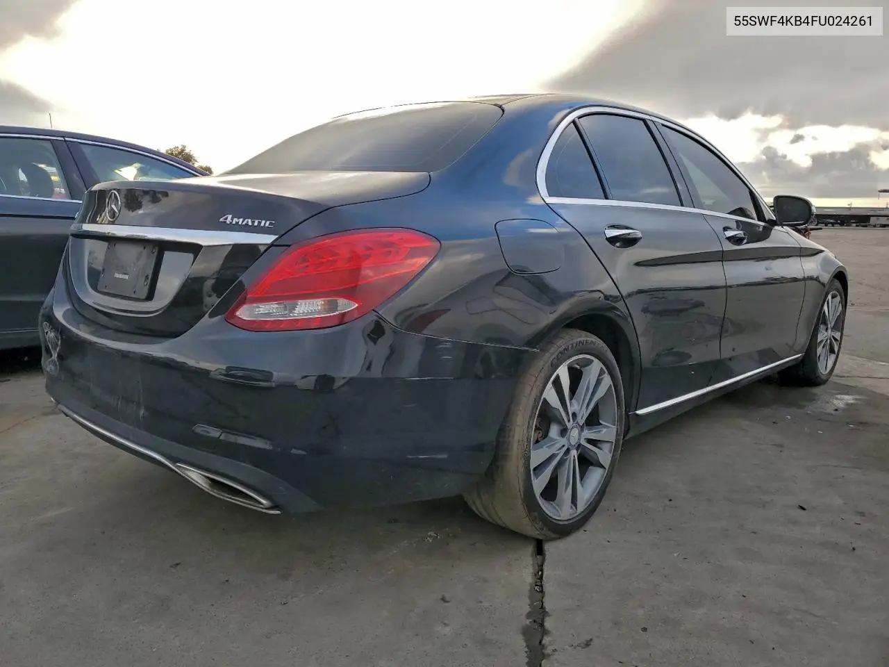 55SWF4KB4FU024261 2015 Mercedes-Benz C 300 4Matic