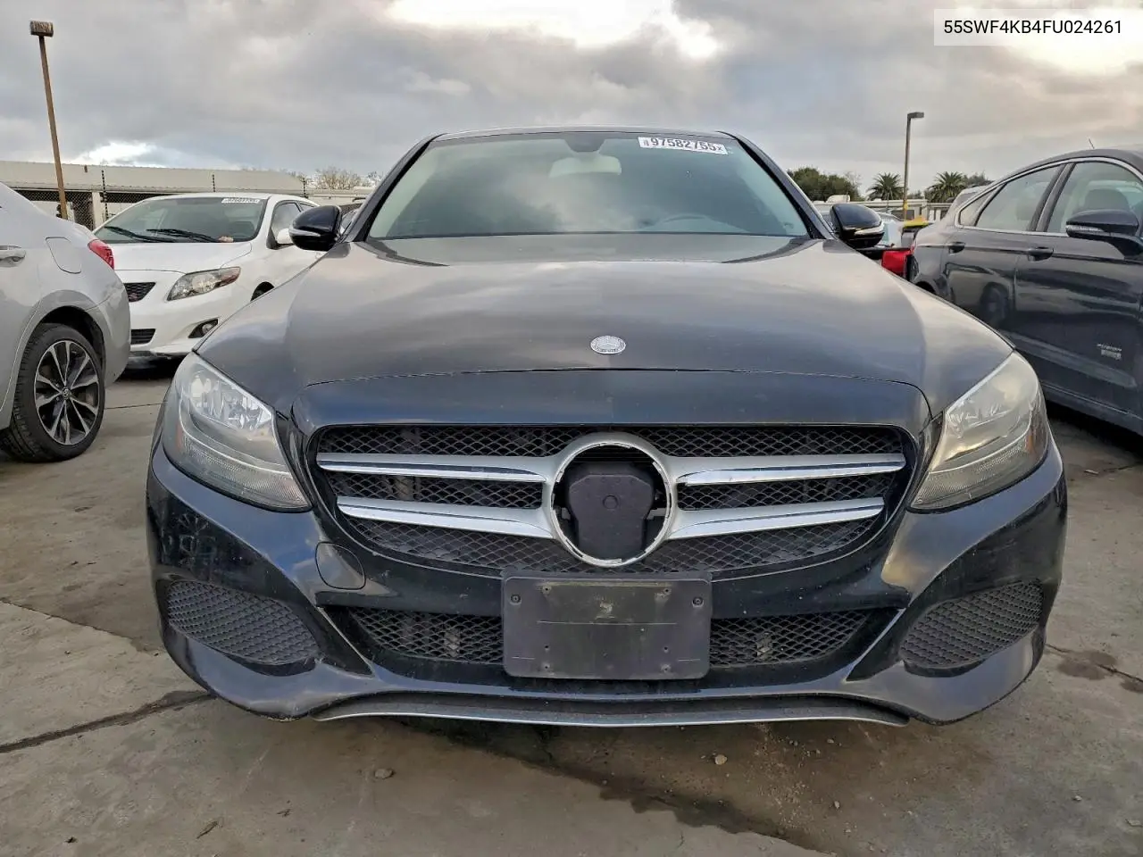 55SWF4KB4FU024261 2015 Mercedes-Benz C 300 4Matic
