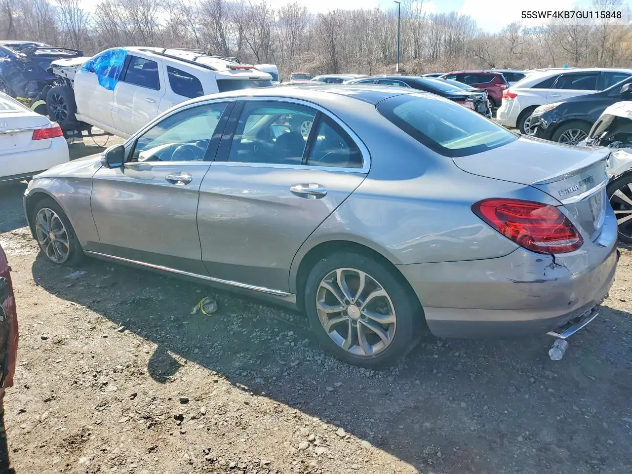 55SWF4KB7GU115848 2016 Mercedes-Benz C 300 4Matic