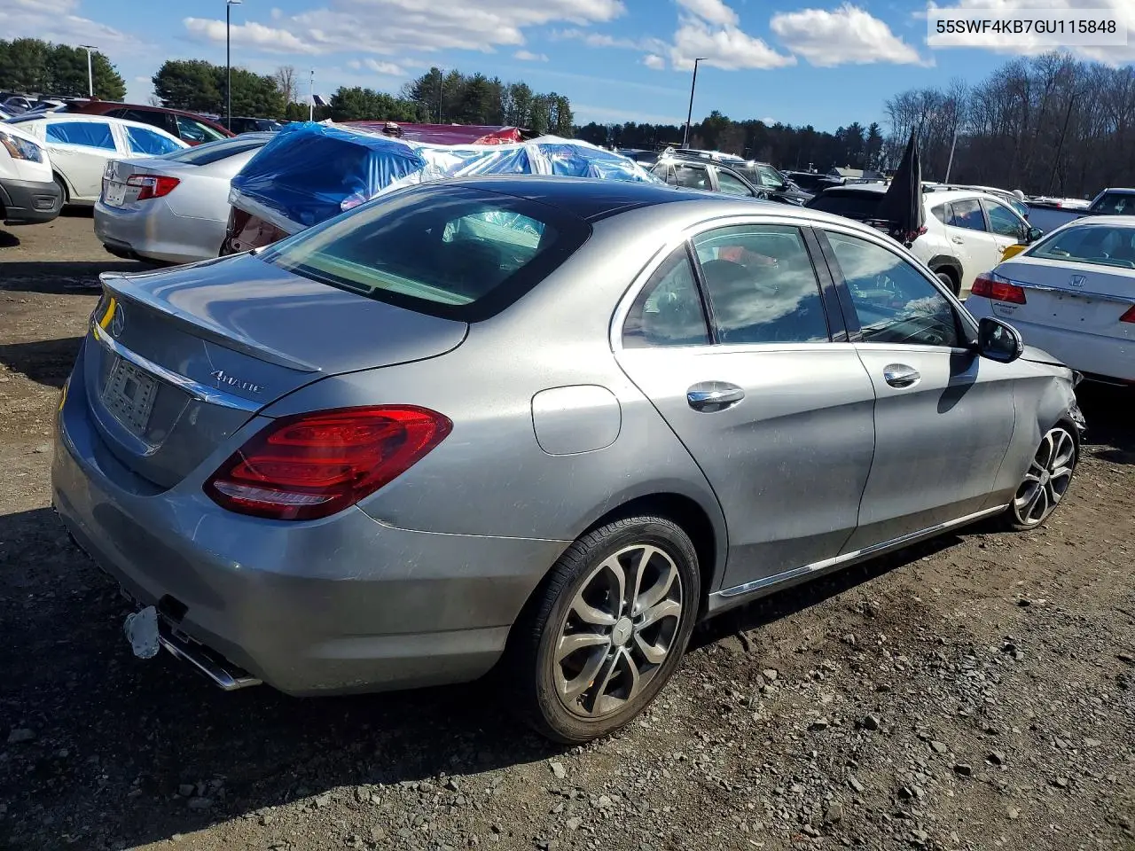 55SWF4KB7GU115848 2016 Mercedes-Benz C 300 4Matic