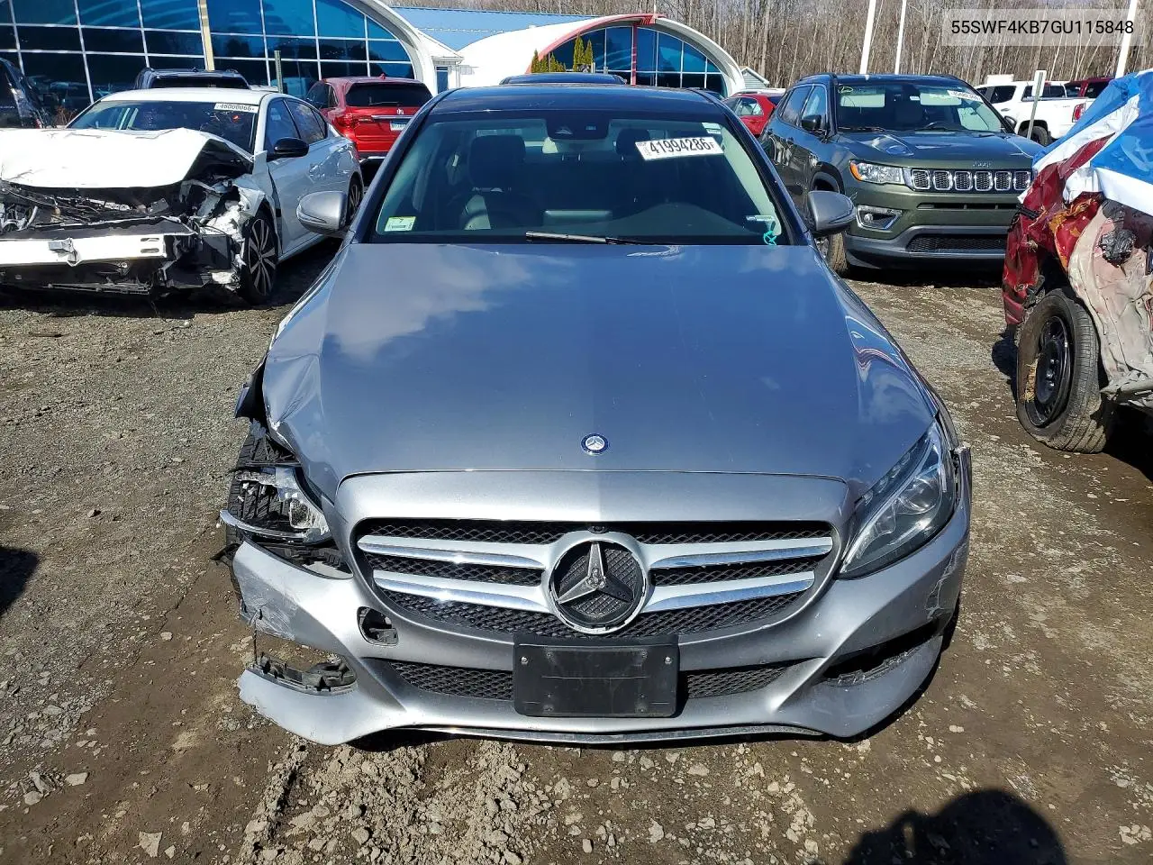 55SWF4KB7GU115848 2016 Mercedes-Benz C 300 4Matic
