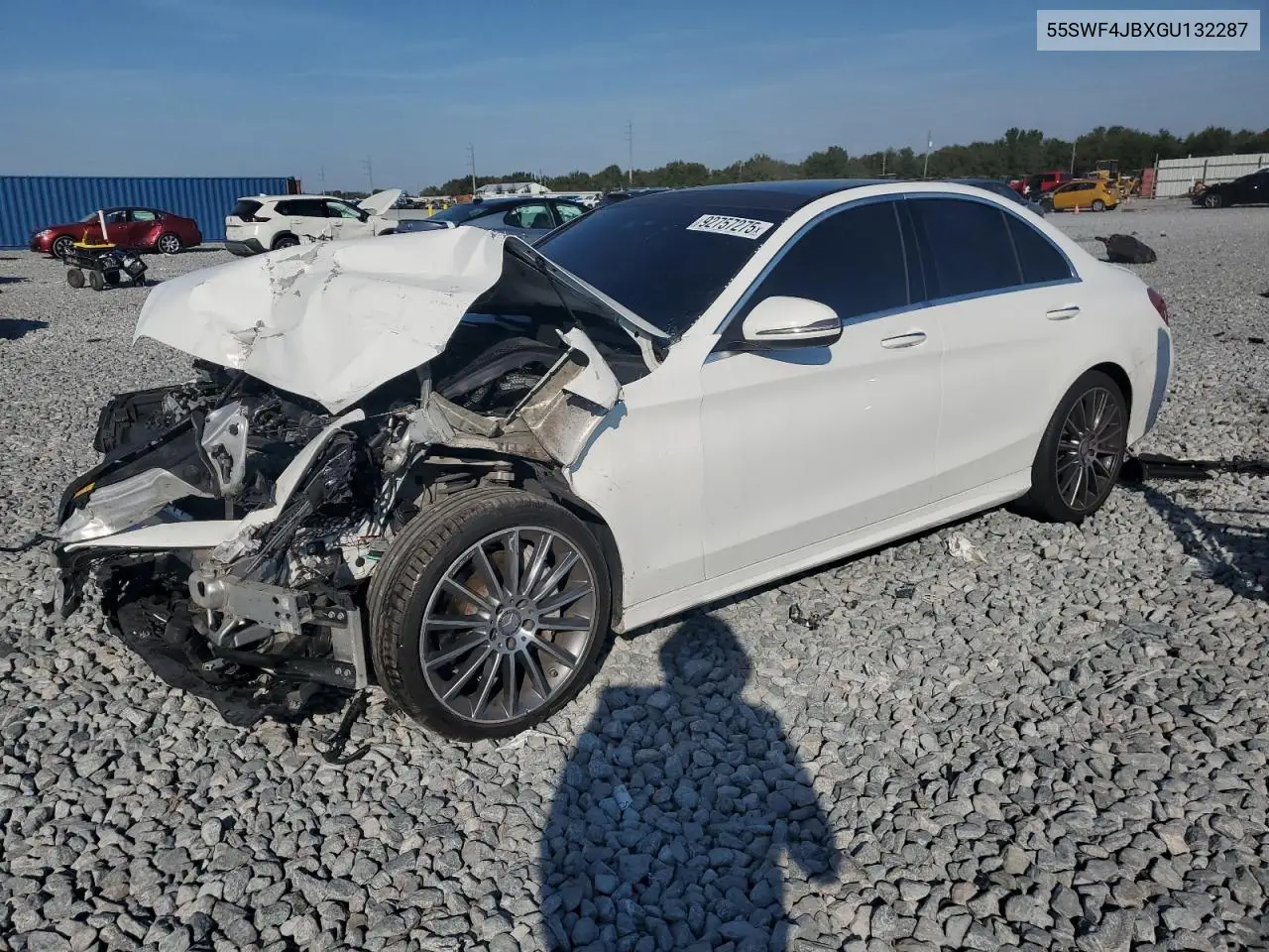 55SWF4JBXGU132287 2016 Mercedes-Benz C 300