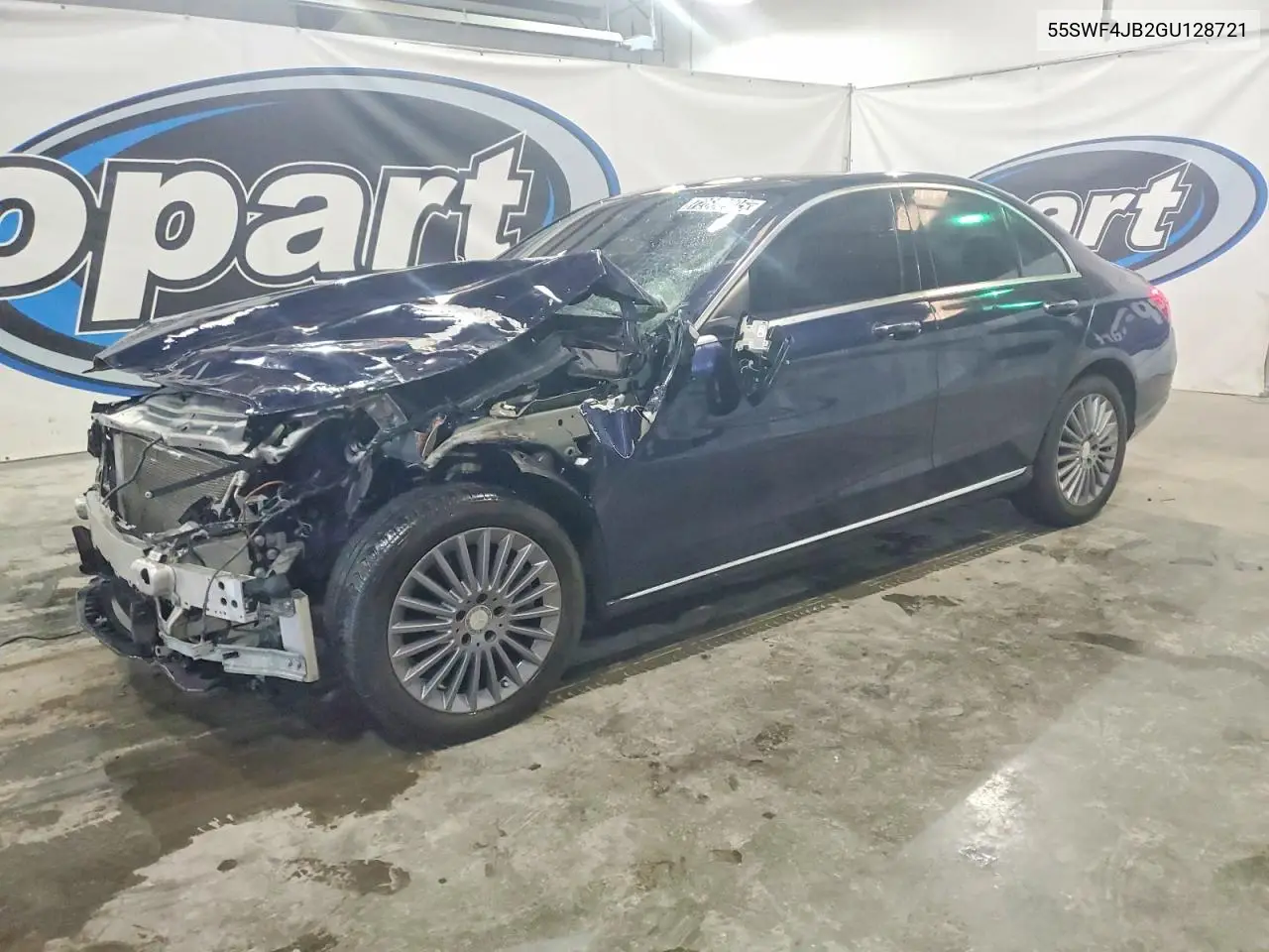 55SWF4JB2GU128721 2016 Mercedes-Benz C 300