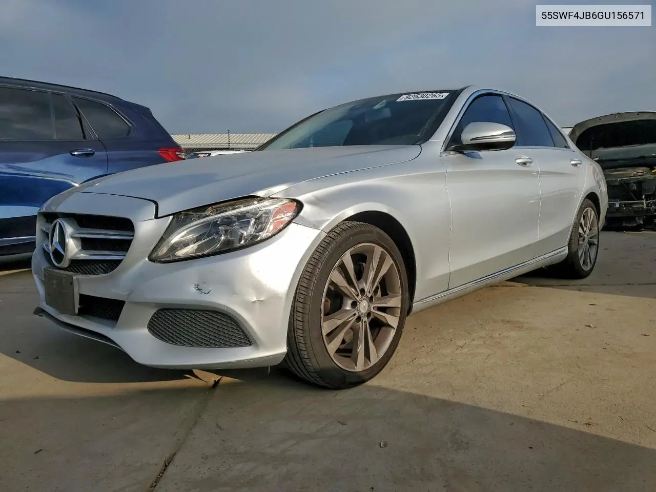 55SWF4JB6GU156571 2016 Mercedes-Benz C 300