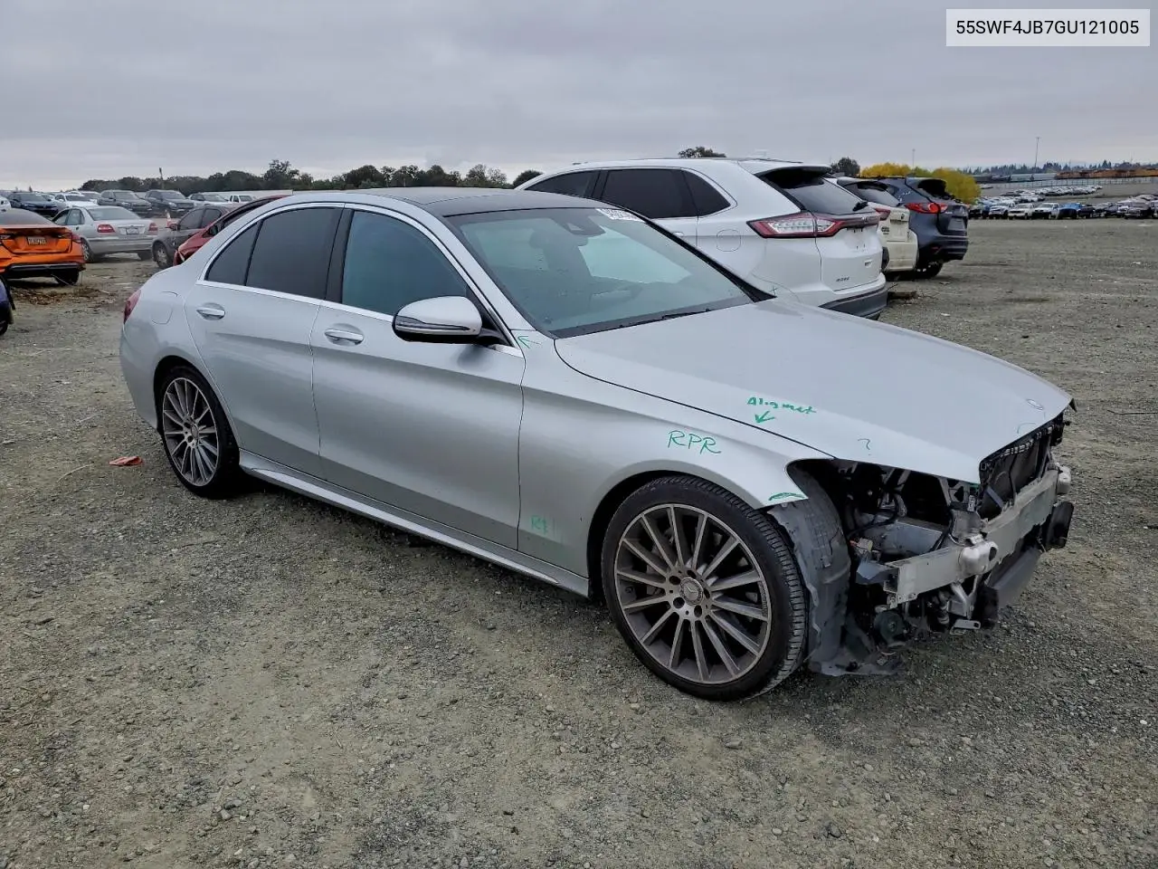 55SWF4JB7GU121005 2016 Mercedes-Benz C 300