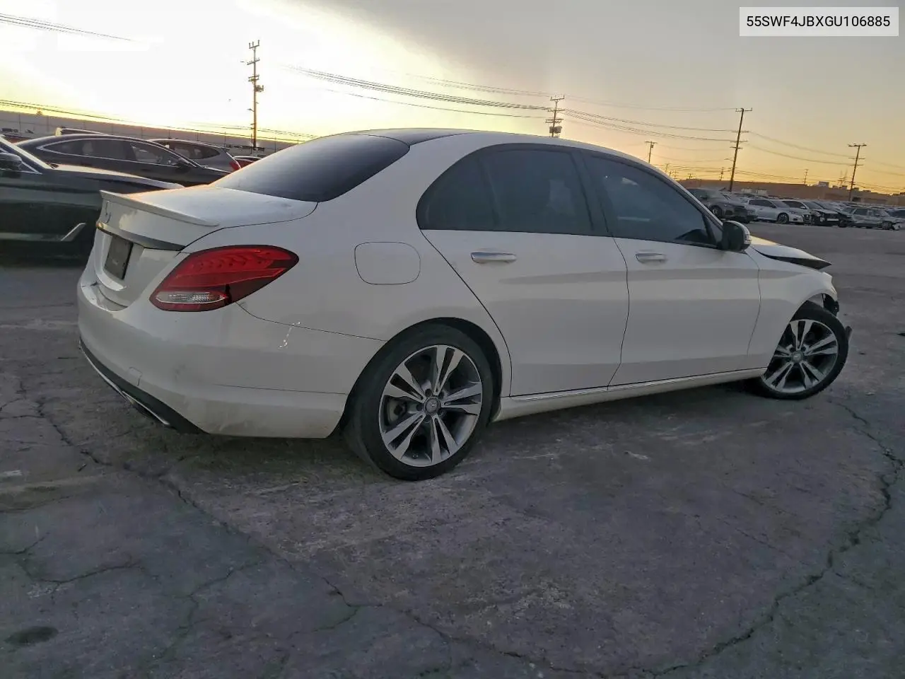 55SWF4JBXGU106885 2016 Mercedes-Benz C 300