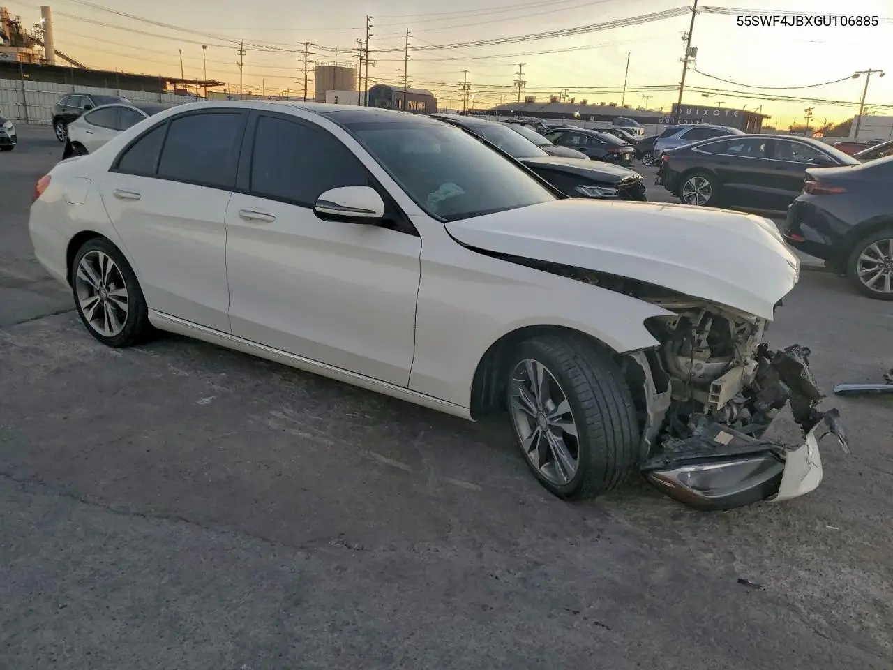55SWF4JBXGU106885 2016 Mercedes-Benz C 300