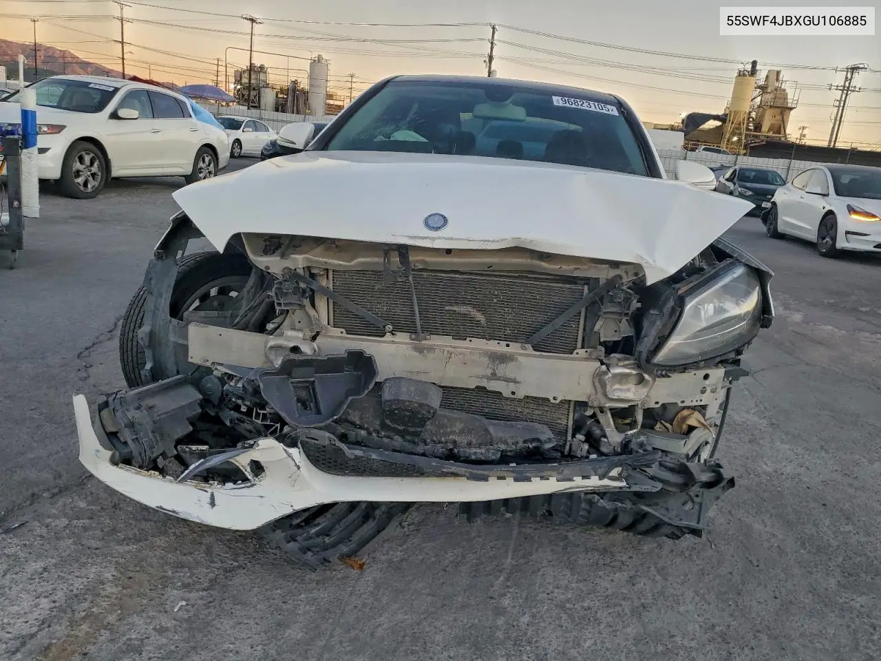 55SWF4JBXGU106885 2016 Mercedes-Benz C 300
