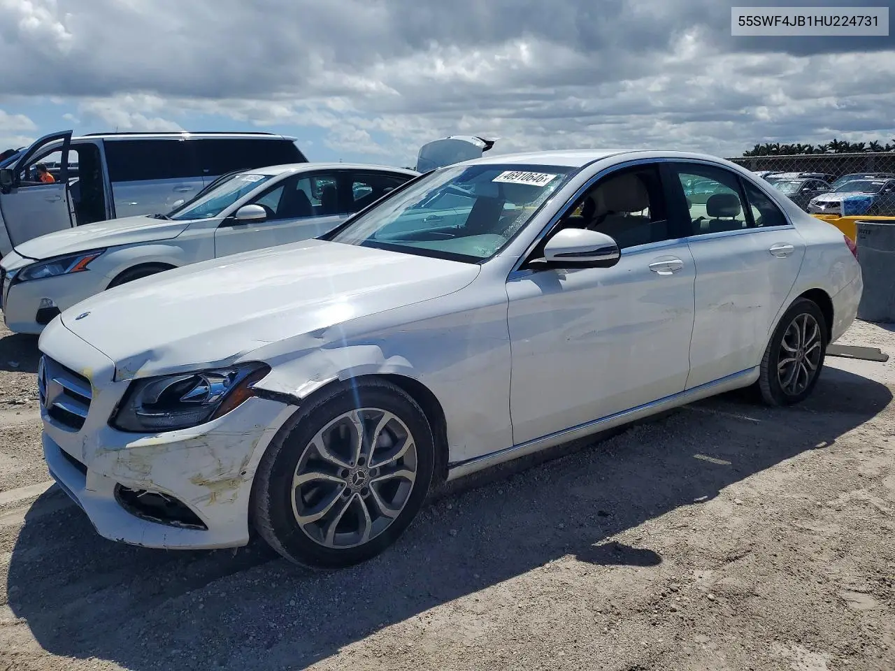55SWF4JB1HU224731 2017 Mercedes-Benz C 300