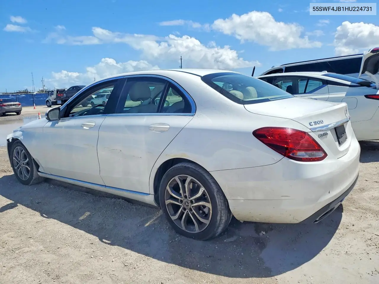 55SWF4JB1HU224731 2017 Mercedes-Benz C 300