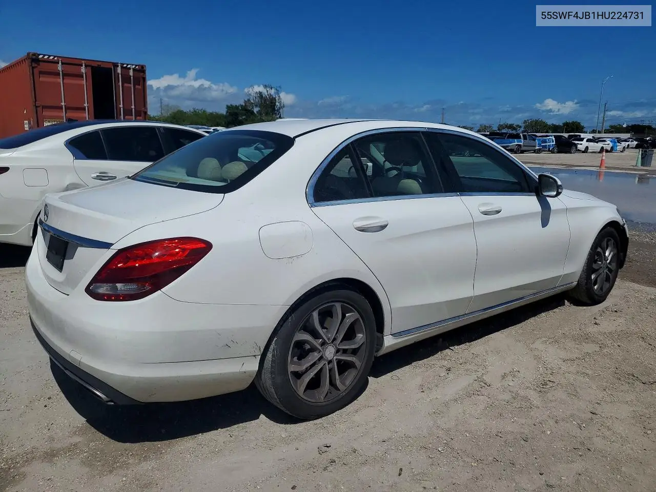 55SWF4JB1HU224731 2017 Mercedes-Benz C 300