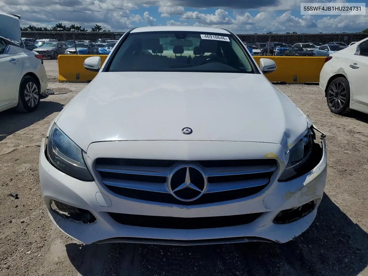 55SWF4JB1HU224731 2017 Mercedes-Benz C 300