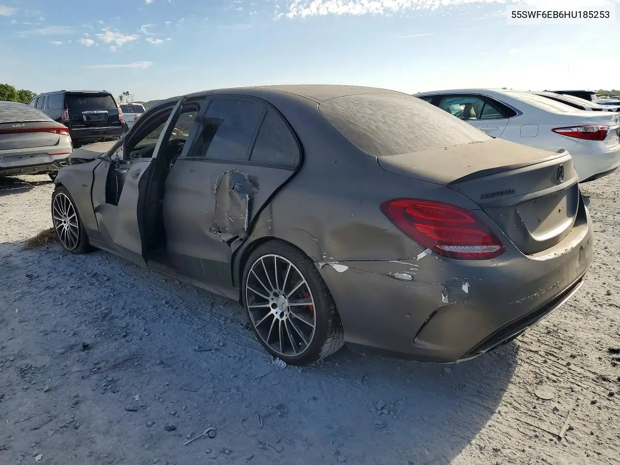 55SWF6EB6HU185253 2017 Mercedes-Benz C 43 4Matic Amg