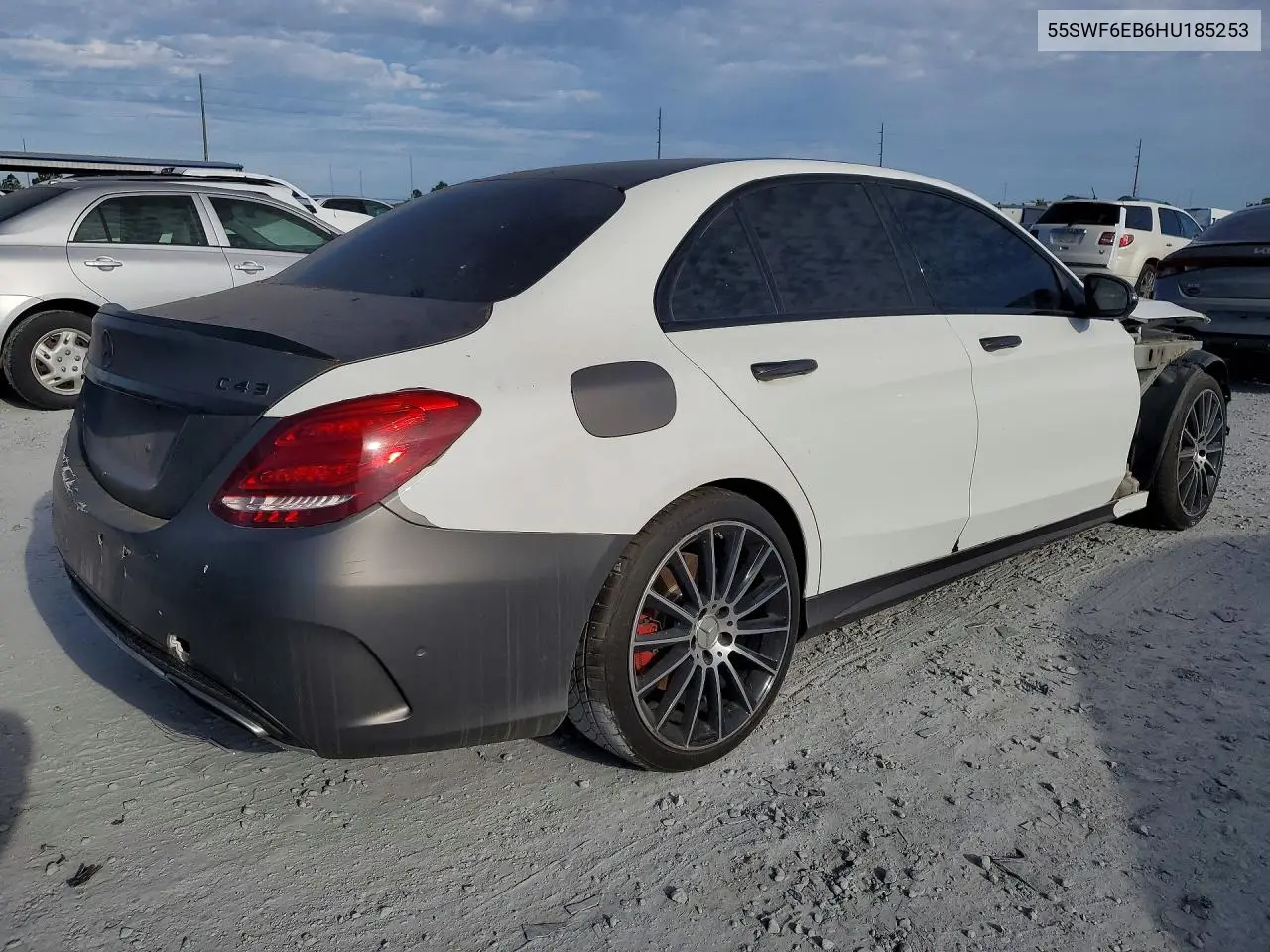 55SWF6EB6HU185253 2017 Mercedes-Benz C 43 4Matic Amg