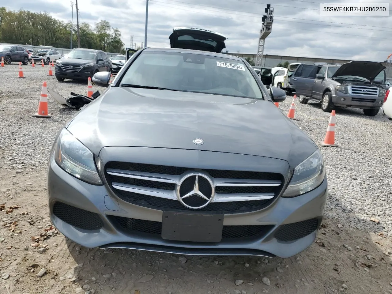 55SWF4KB7HU206250 2017 Mercedes-Benz C 300 4Matic