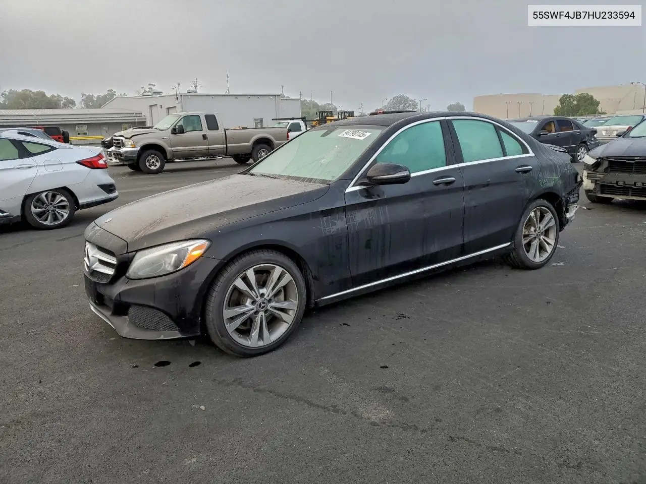 55SWF4JB7HU233594 2017 Mercedes-Benz C 300
