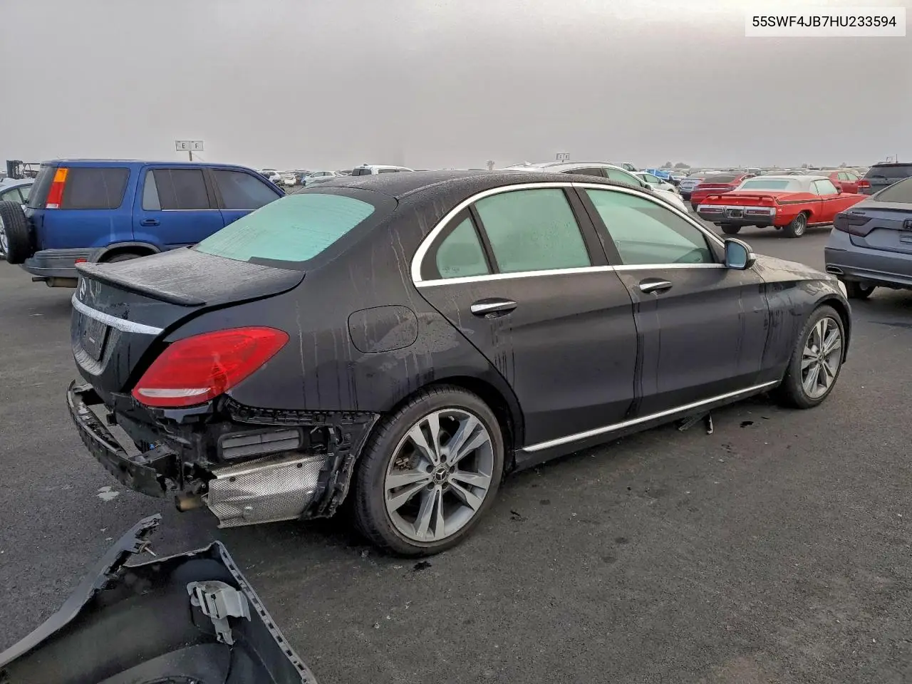 55SWF4JB7HU233594 2017 Mercedes-Benz C 300