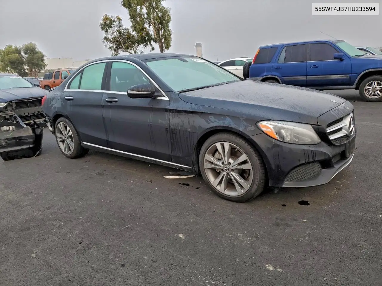 55SWF4JB7HU233594 2017 Mercedes-Benz C 300
