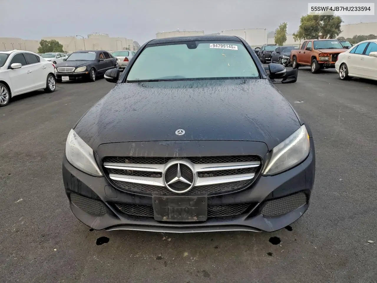 55SWF4JB7HU233594 2017 Mercedes-Benz C 300