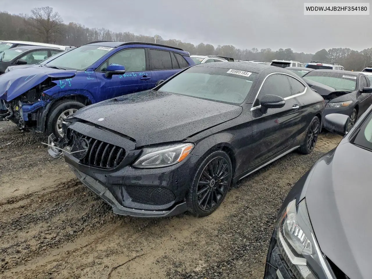 WDDWJ4JB2HF354180 2017 Mercedes-Benz C 300