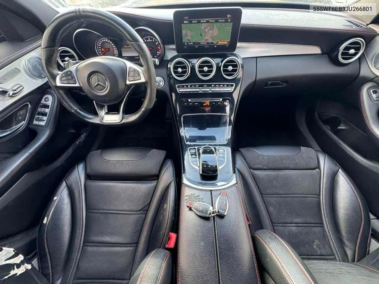 55SWF6EB3JU266801 2018 Mercedes-Benz C 43 4Matic Amg