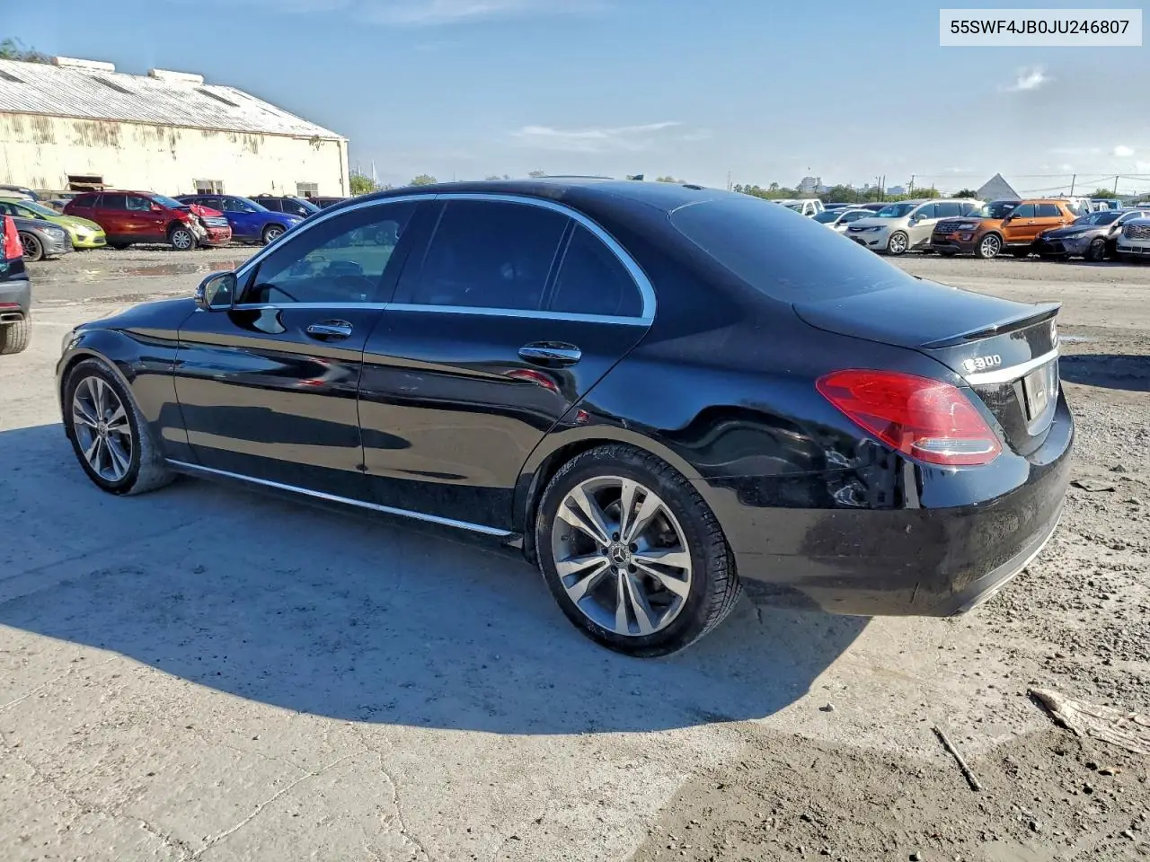 55SWF4JB0JU246807 2018 Mercedes-Benz C 300