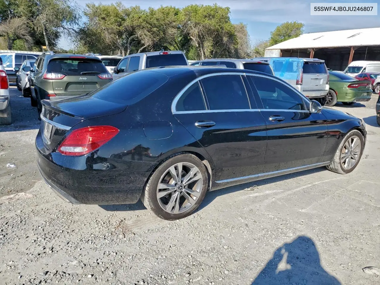 55SWF4JB0JU246807 2018 Mercedes-Benz C 300