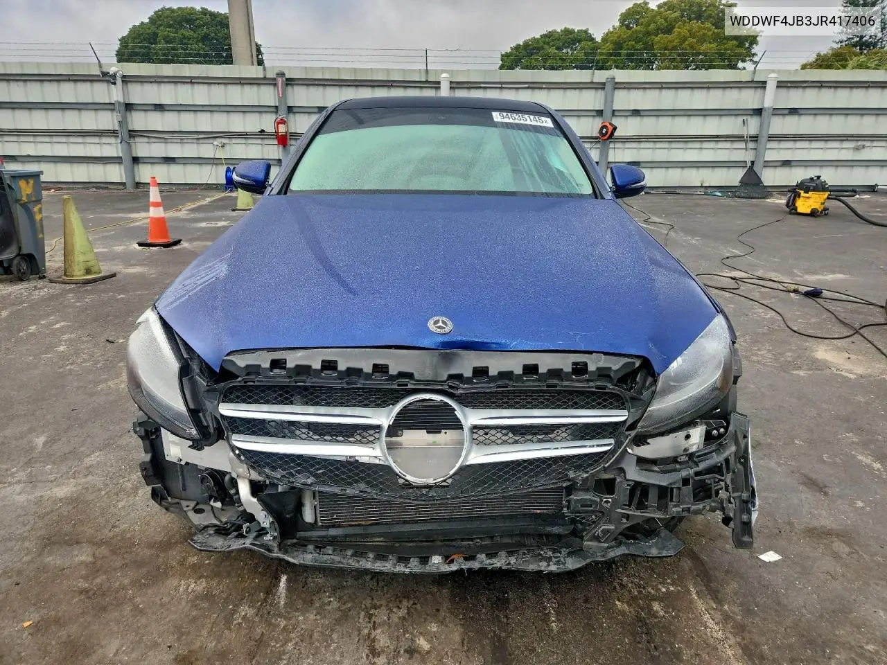 WDDWF4JB3JR417406 2018 Mercedes-Benz C 300