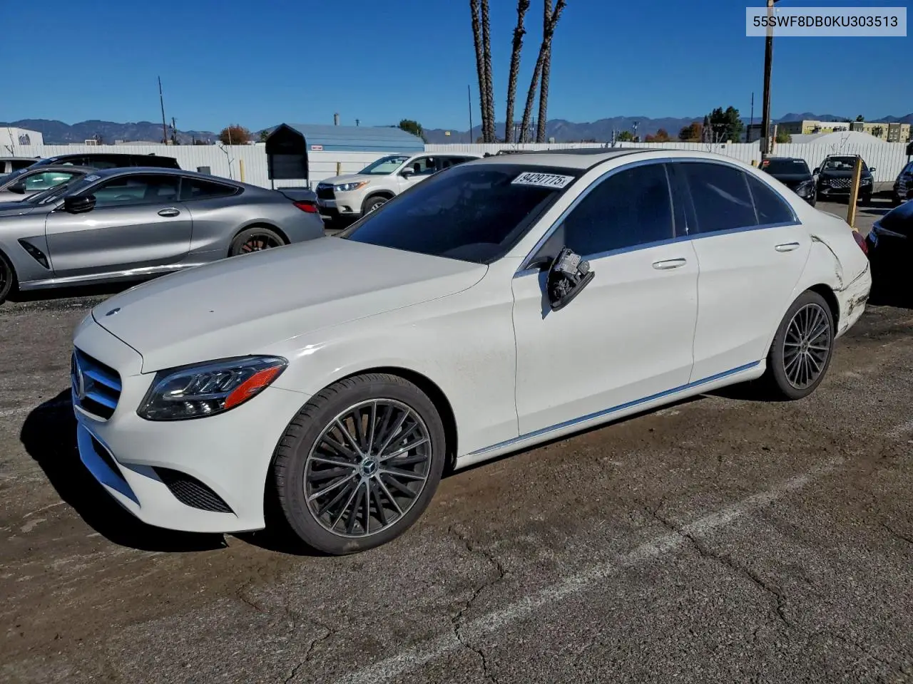 55SWF8DB0KU303513 2019 Mercedes-Benz C 300
