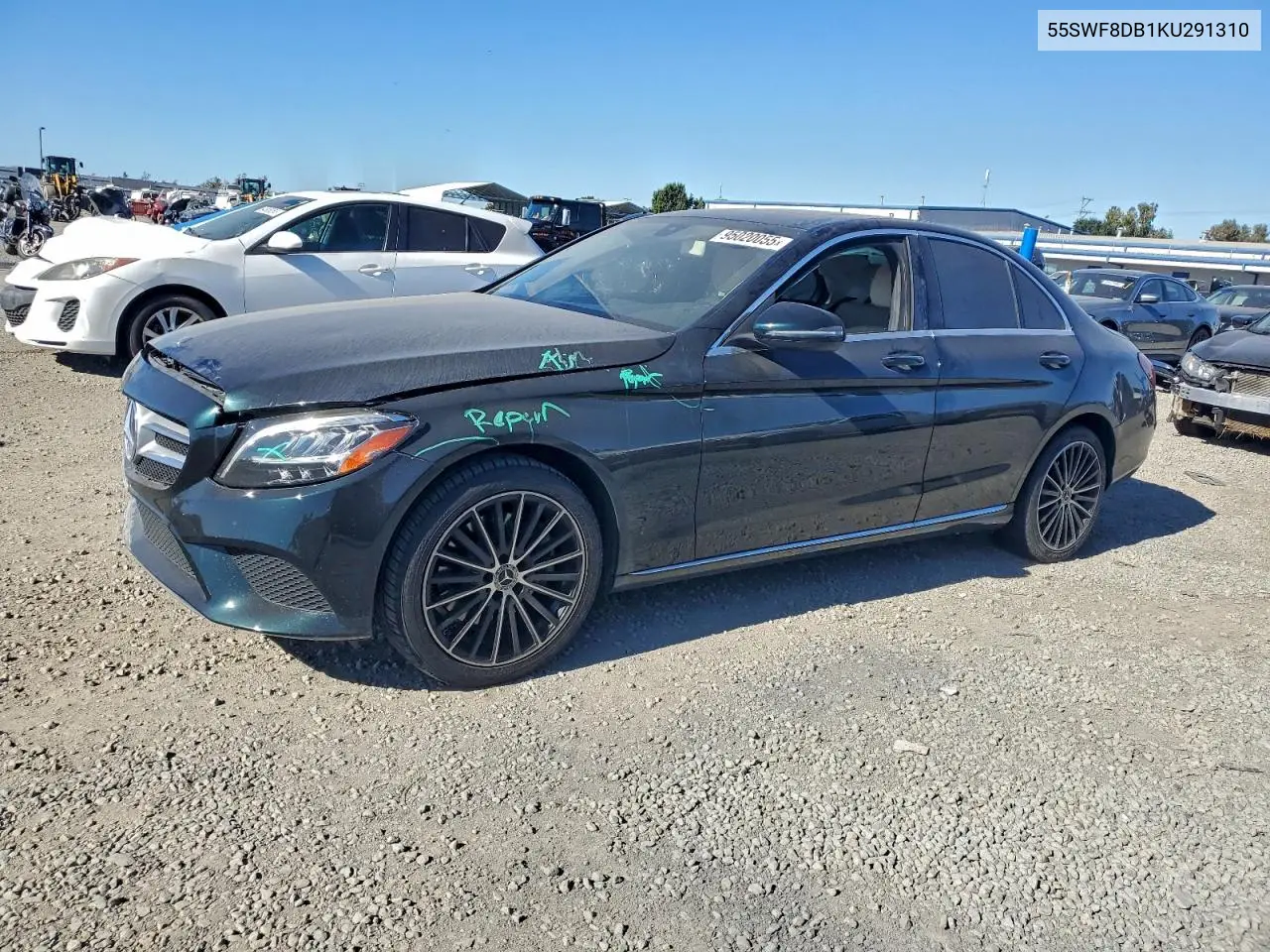 55SWF8DB1KU291310 2019 Mercedes-Benz C 300