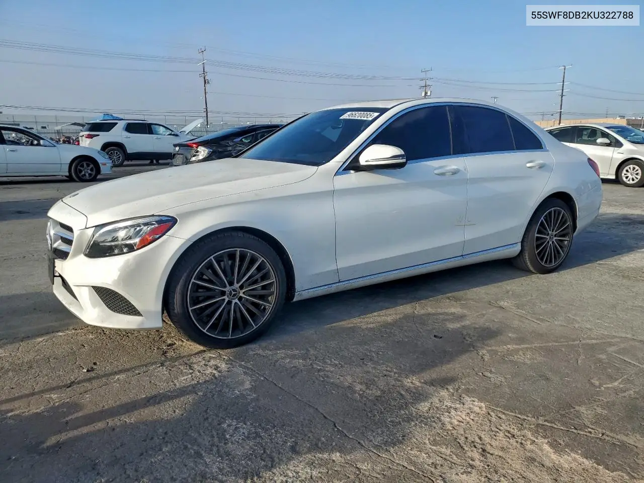 55SWF8DB2KU322788 2019 Mercedes-Benz C 300