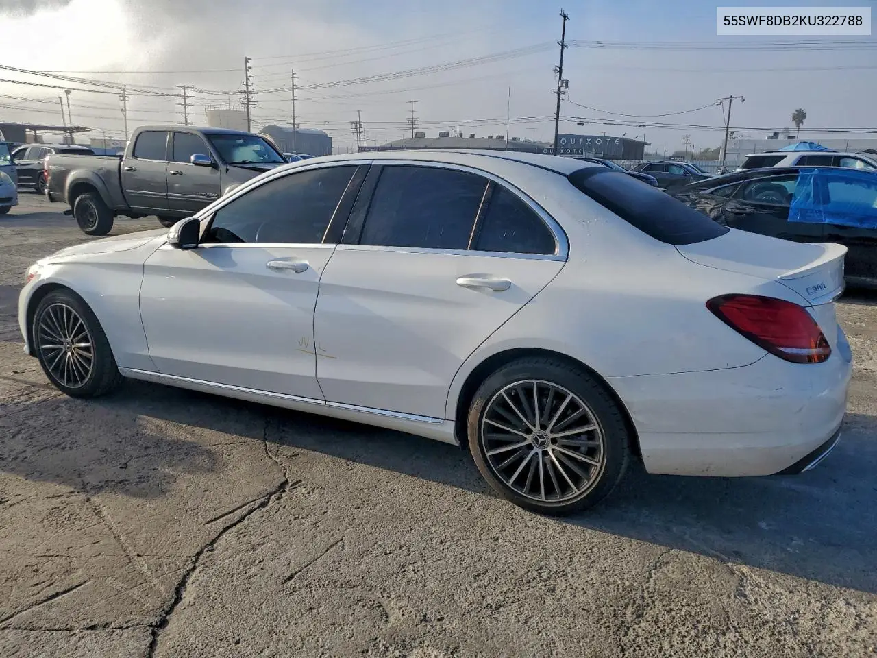 55SWF8DB2KU322788 2019 Mercedes-Benz C 300