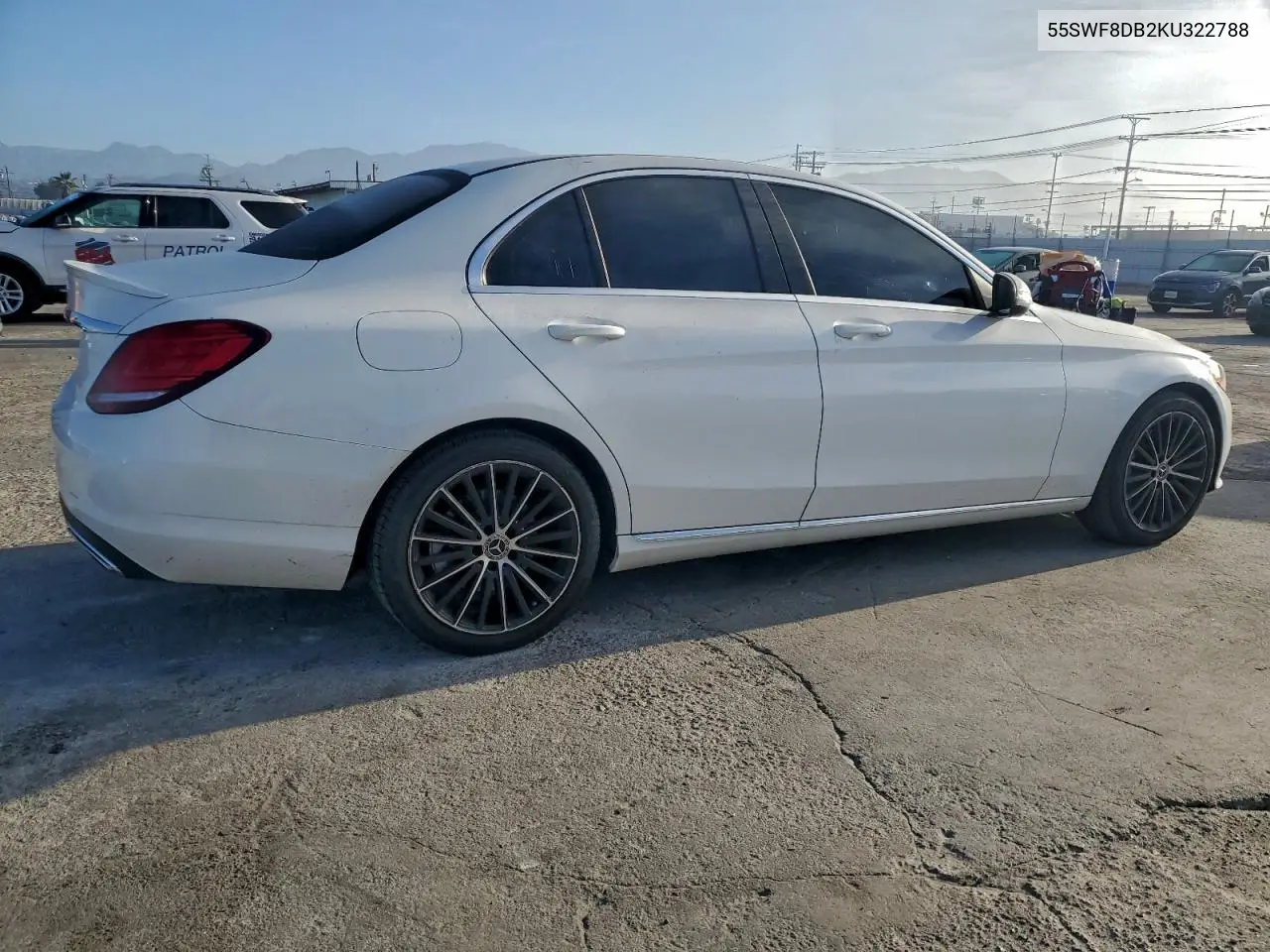 55SWF8DB2KU322788 2019 Mercedes-Benz C 300