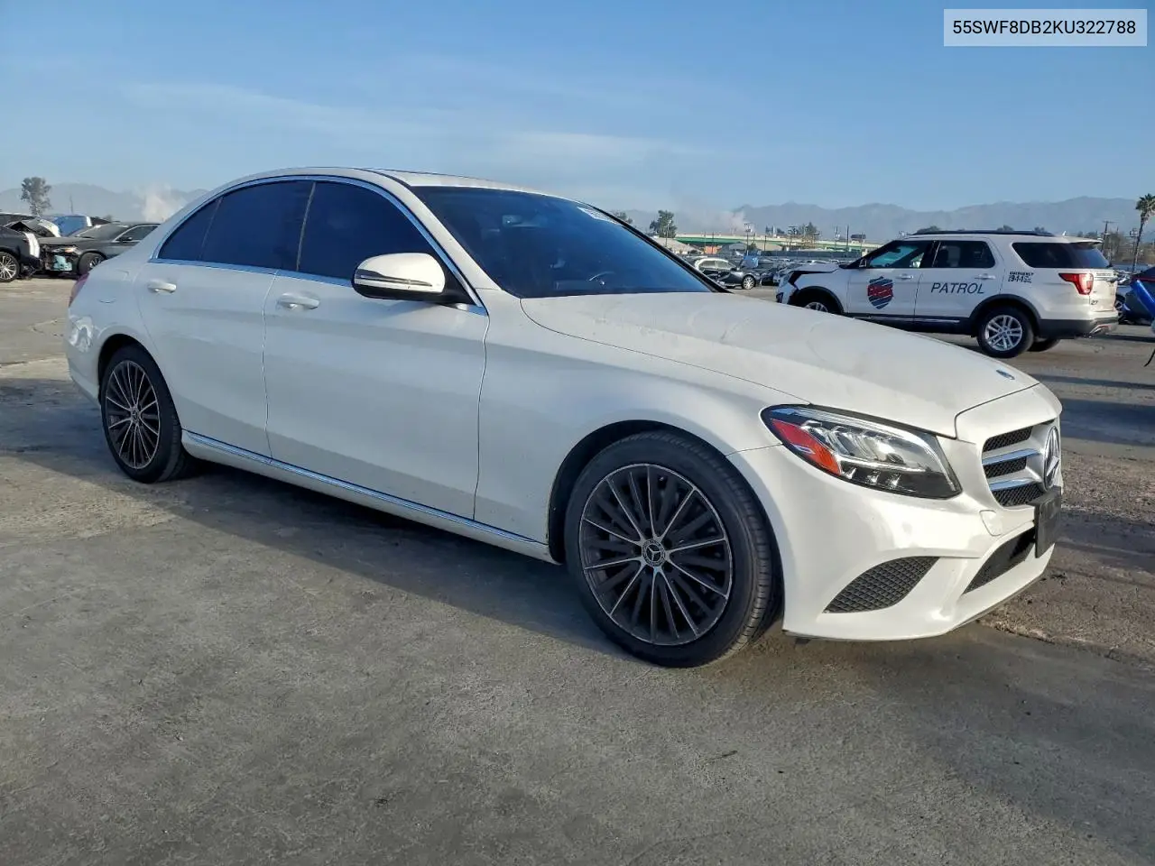 55SWF8DB2KU322788 2019 Mercedes-Benz C 300